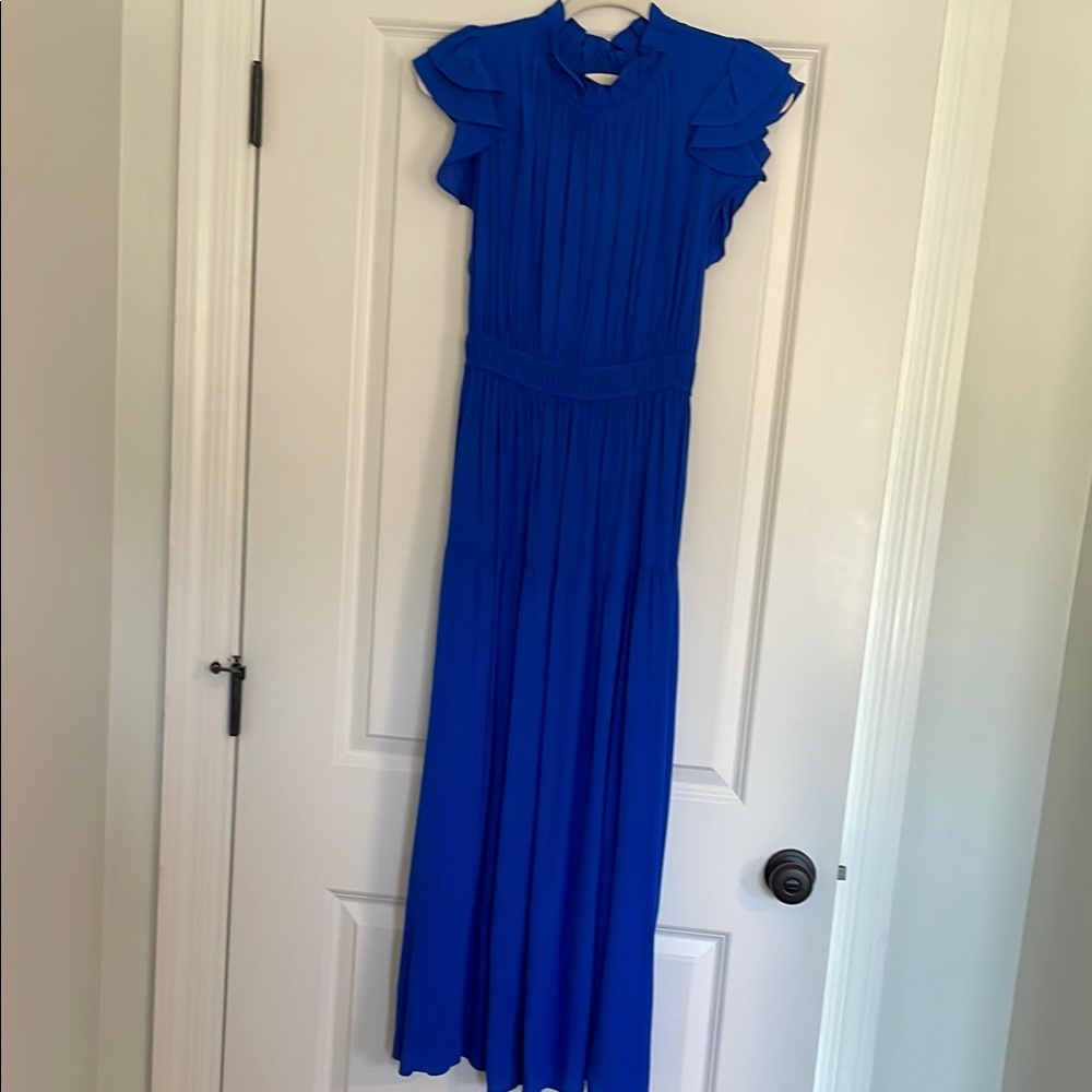 Melloday Elegant Blue Women's Dress
